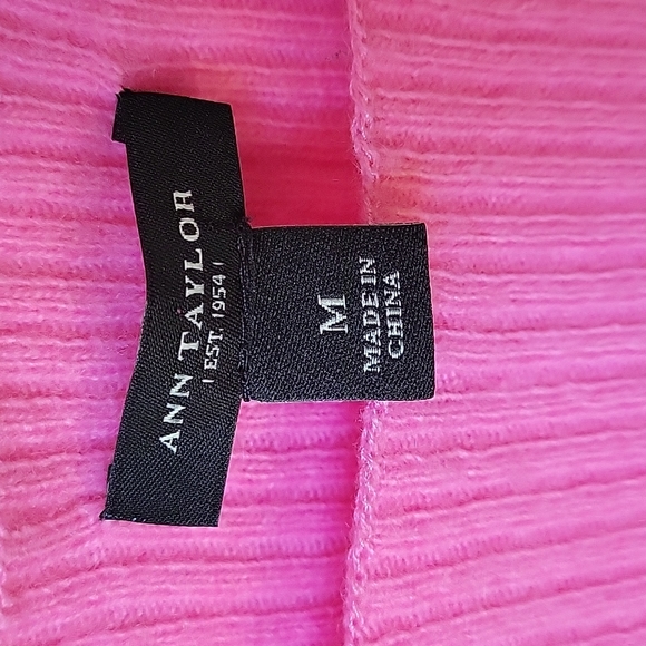 Pink Ann Taylor Sweater - Picture 2 of 6